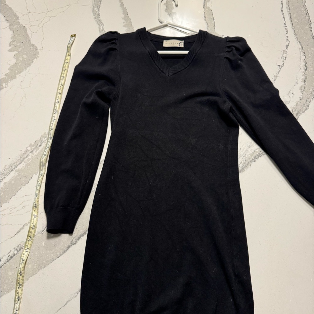 Haveone Puff Sleeve Dress